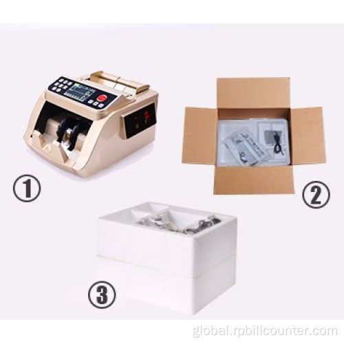 Banknote Money Counter Machine multi currency value bill counter banknote counter machine Supplier